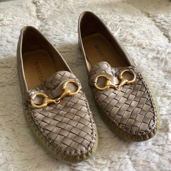 Robert Zur Women’s Perlata Olive Patent and True Glove Leather Loafers - Picture 14 of 14